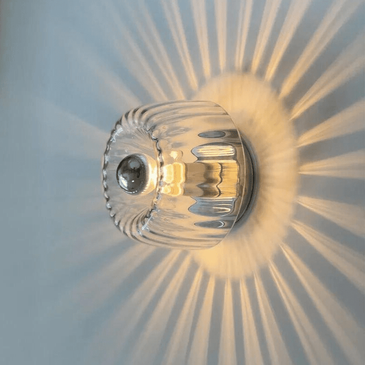 Skandinavische Bauhaus Wandlampe mit elegantem Design, ideal für modernes Wohnzimmer & Flur Beleuchtung.