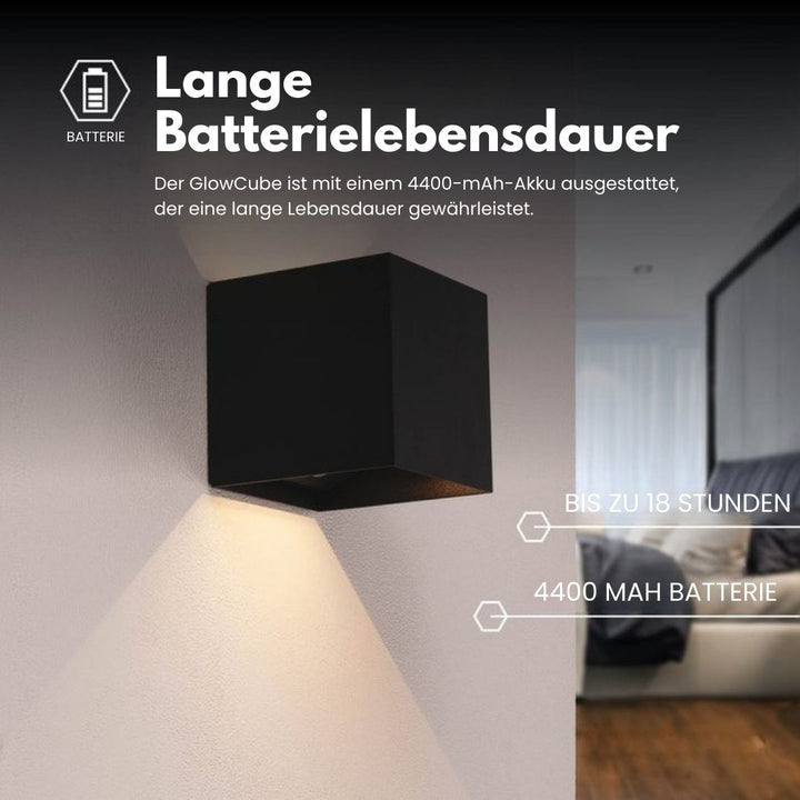 LED Wandleuchte mit präzisem Bewegungssensor, kabellos, für sichere Wegbeleuchtung innen & außen.
