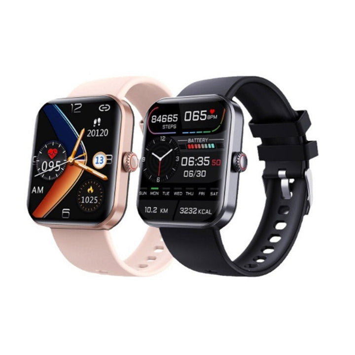 Elegante Smartwatch mit Farb-Touchscreen zur Herzfrequenzüberwachung & Aktivitätstracking.