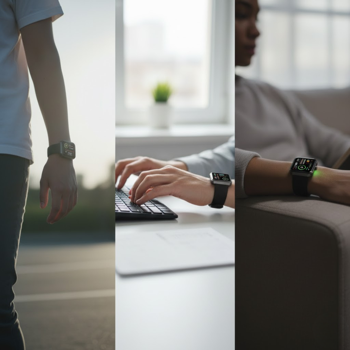 Unisex Smartwatch mit intuitivem Farb-Touchscreen & umfassendem Gesundheits-Tracking für den Alltag.
