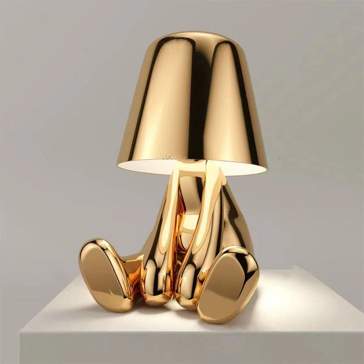 Elegante Stimmungsleuchte, akkubetrieben. Kabellose Design Tischlampe für Schlaf- & Wohnzimmerambiente.