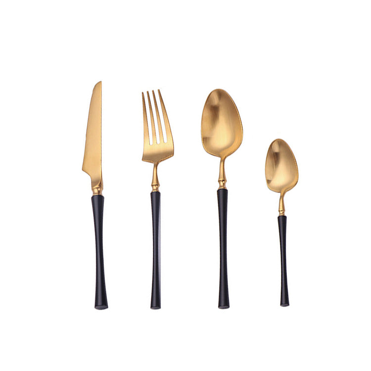 Komplettes 24-teiliges Edelstahl-Essbesteck für eine perfekte Tischkultur. Silber, elegant und langlebig.