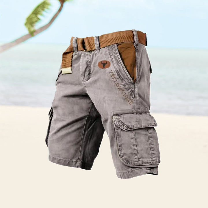Lässige Herren Kurze Hose, perfekt für Strand, Grillabende, Spaziergänge & entspannte Freizeit.