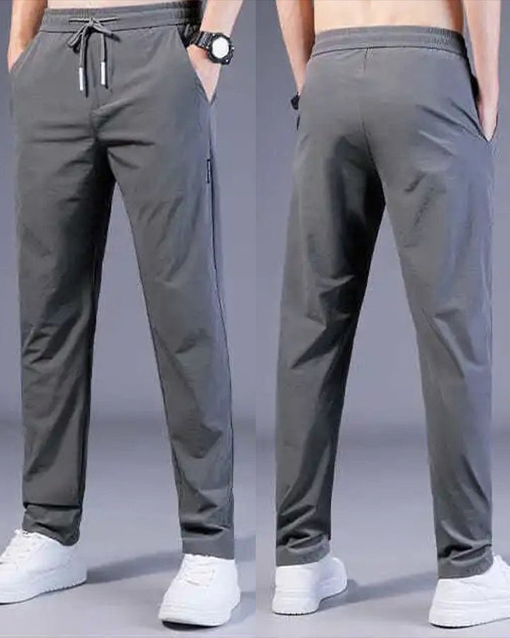 Moderne AeroFlex Freizeithose: dehnbare, komfortable Herrenhose für Sport, Reisen & entspannte Tage, schnelltrocknend.