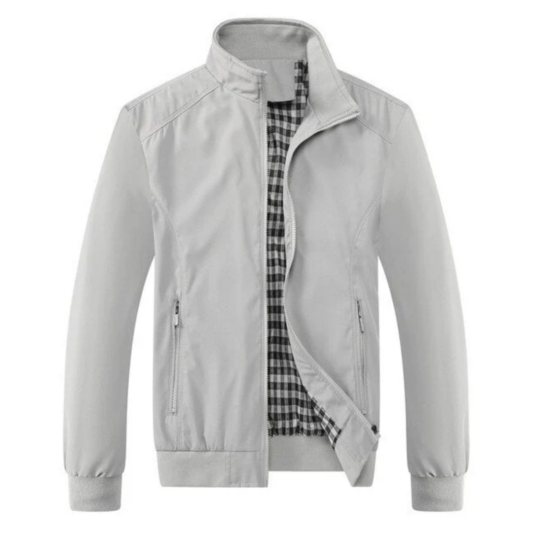 Freizeitjacke Herren, leichter Slim Fit Bomber für Frühling, Herbst & kühle Abende. Stylisch & bequem.