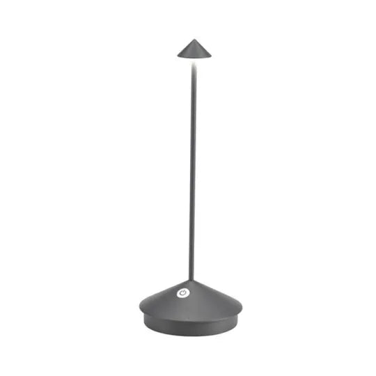 Design-LED-Tischleuchte, kabellos & aufladbar, für ein modernes Ambiente in Wohn- & Essbereichen.