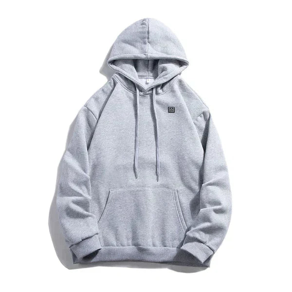 Kuscheliger Unisex Hoodie, beheizt, aus weichem Material. Bietet konstante Wärme und höchsten Tragekomfort.