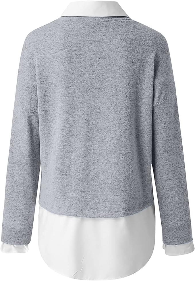 Kuscheliger Oversized Damen Strickpullover für Herbst & Winter; warmer Langarm-Rundhals-Pullover zum Wohlfühlen.