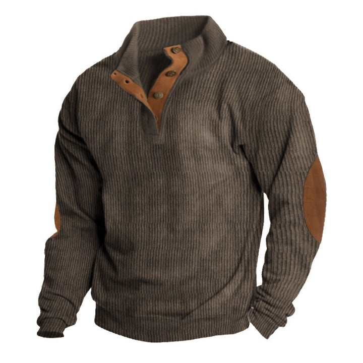 Herren Winter Pullover, warm & stilvoll. Outdoor-tauglich für Herbst & Winterabenteuer. Komfortabel.