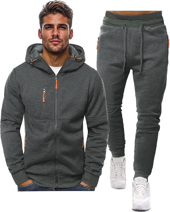 Moderner Herren-Jogger in Grün, perfekt für Training und Komfort.