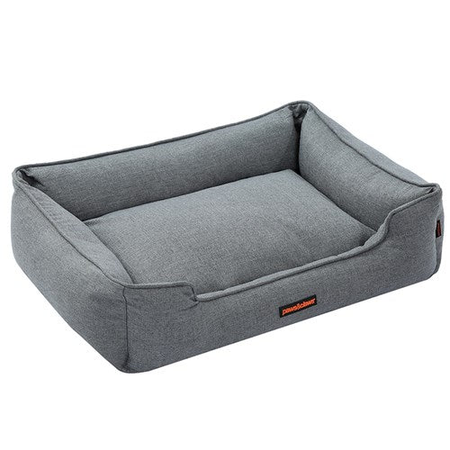 Gelenkfreundliches orthopädisches Hundebett aus Memoryschaum, waschbar, für Welpen & Seniorhunde.
