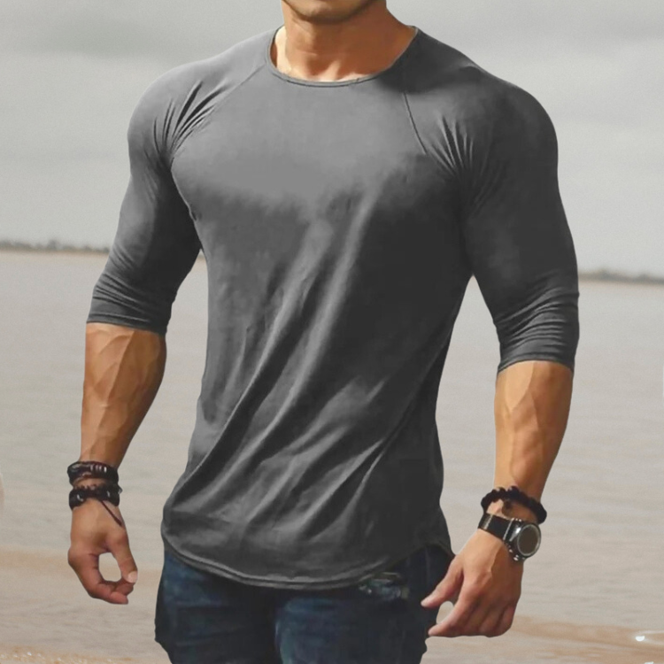 Modernes Herren Businesshemd Slim Fit Langarm, aus Stretch-Stoff. Vielseitig elegant für formelle Anlässe & Smart Casual.