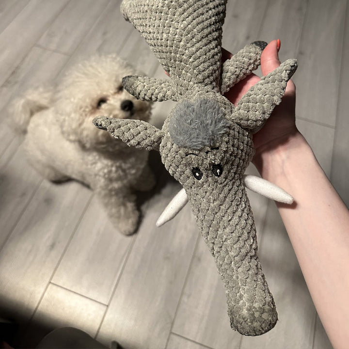 Robustes Kauspielzeug für Hunde, speziell für aggressive Kauer, fördert Zahnpflege.