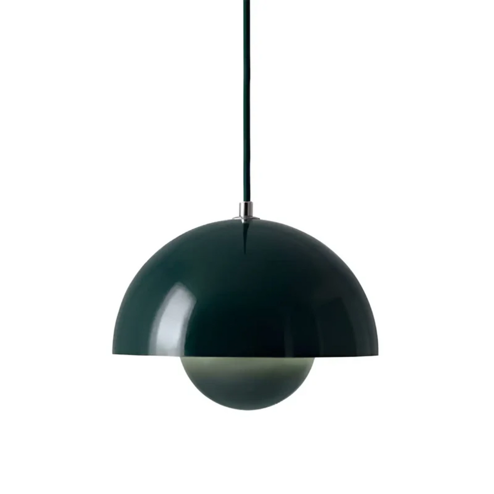 Elegante nordische Pendelleuchte mit LED, ideal für Esszimmer, schafft gemütliches Ambiente.