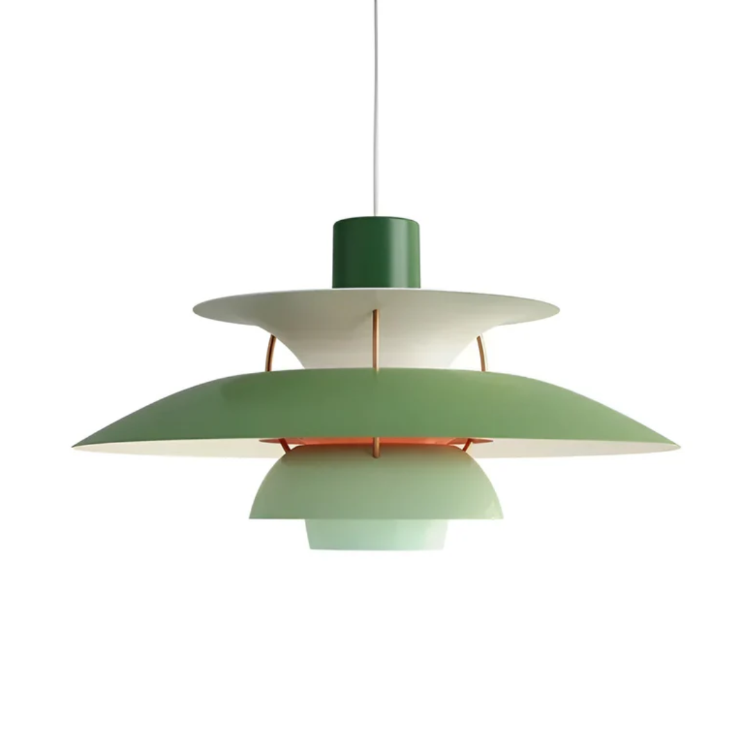 Bunte LED Wohnzimmerlampe, modern und stilvoll, schafft angenehmes ambientes Licht.