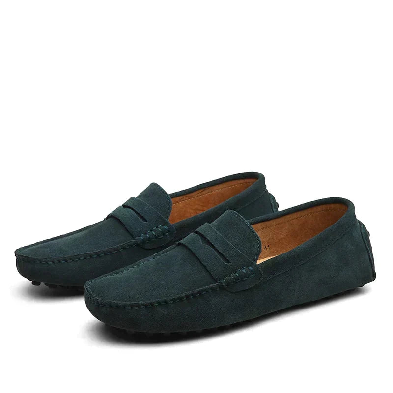 Business Casual Herren Mokassins in Schwarz, eine komfortable und schicke Wahl für den Alltag.