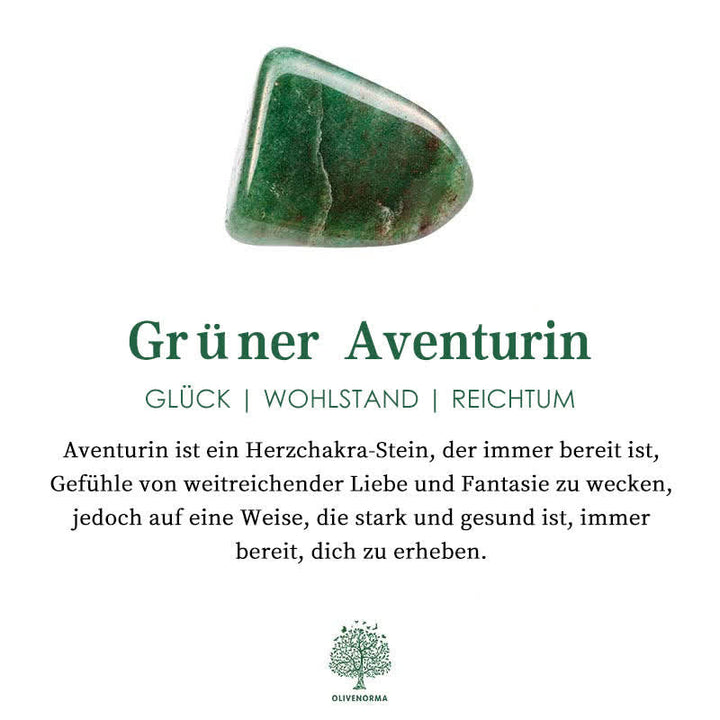 Edelsteinkette für Damen mit Kreuz-Symbol. Verleiht Trägerin eine Aura der Ruhe und Stärke.