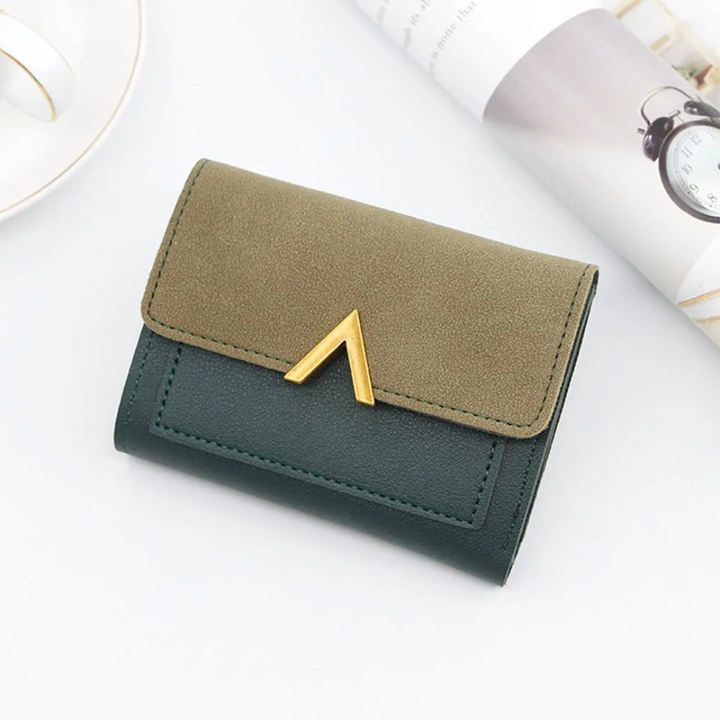 Elegante, kleine Geldbörse für Damen und Herren. Unisex Accessoire mit Münzfach.