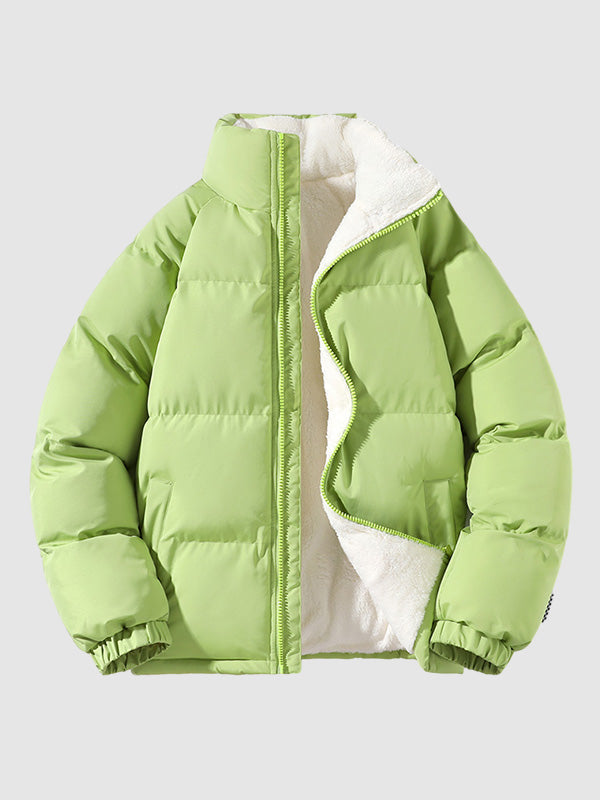 Warme Herren Pufferjacke, vielseitig, perfekte Winterkleidung für Outdoor & Stadt.