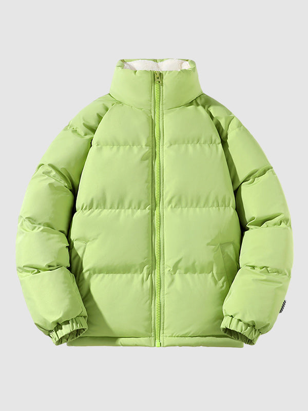 Stilvolle Herren Winter-Pufferjacke, modern, hält Sie zuverlässig warm in der kalten Jahreszeit.