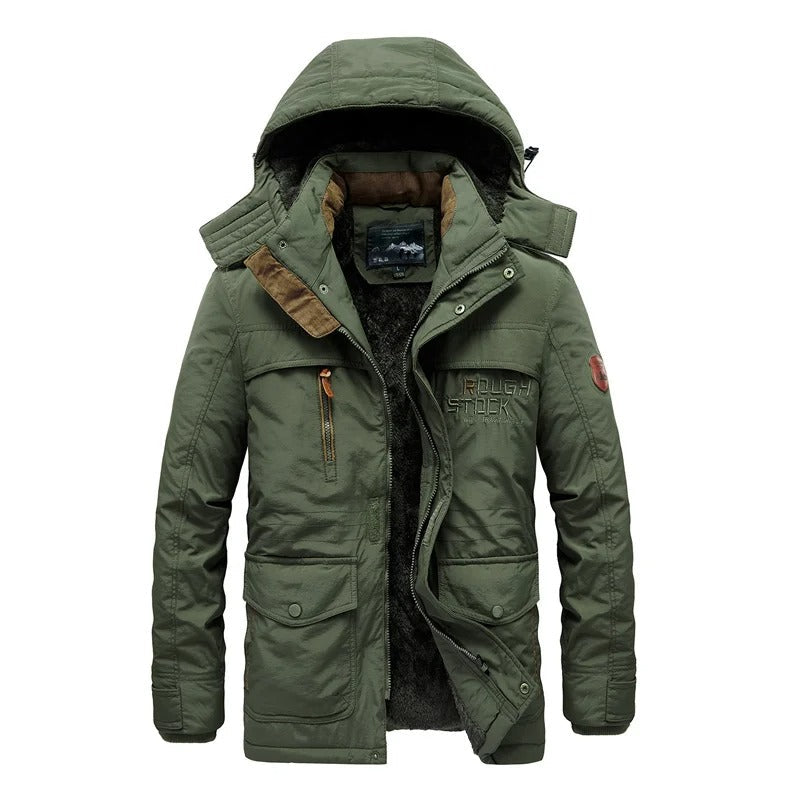 Herren Winterjacke Parka, warm & stylish für kalte Tage. Optimaler Kälteschutz & moderne Herrenmode.