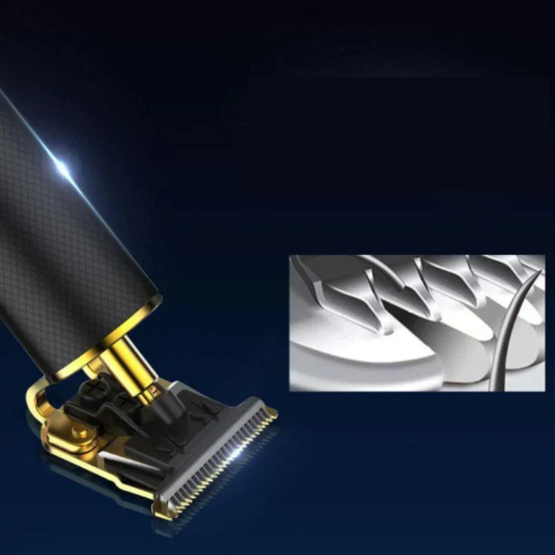 Kabelloser Haarschneider für Herren, ideal für Bartpflege & Haarpflege. Leistungsstarker Trimmer.