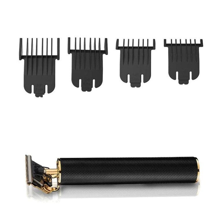 Elektrischer Herren Trimmer, kabellos. Perfekt für präzise Bart- & Haarpflege überall.