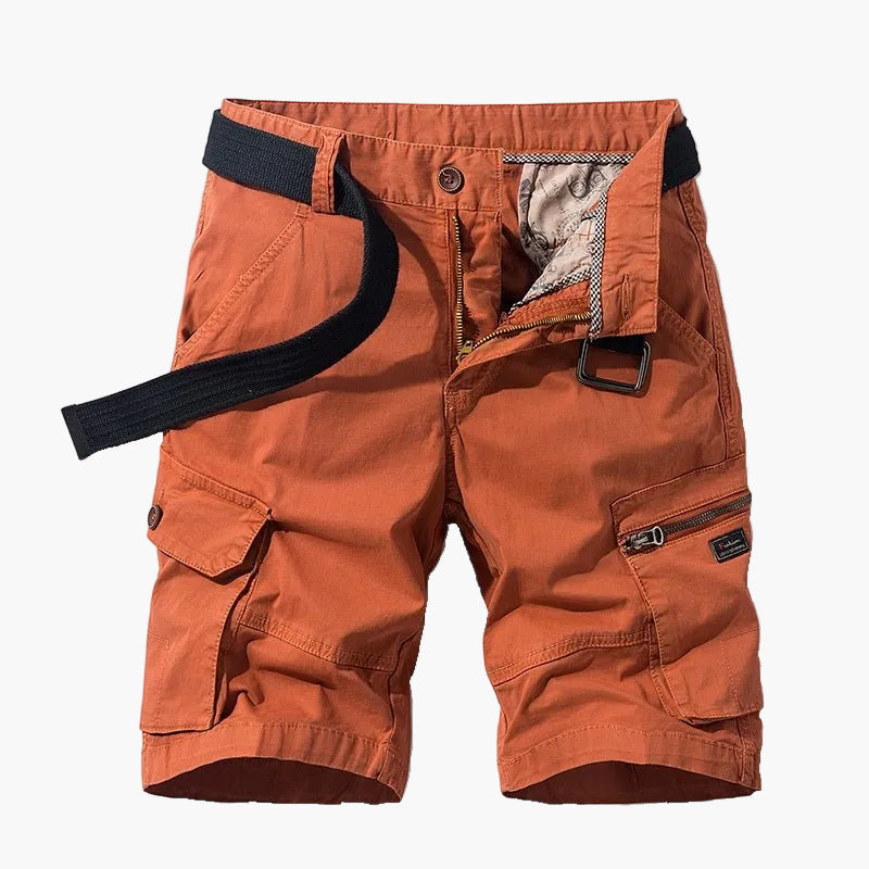 Vielseitige Herren Cargo Shorts für Sommer, Freizeit & Outdoor-Abenteuer. Praktische Taschen für unterwegs.