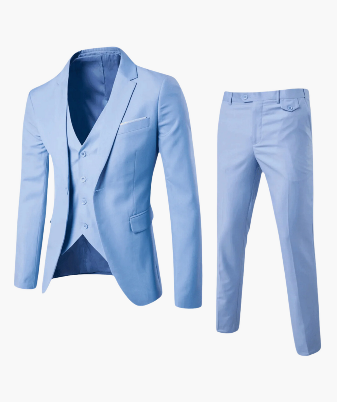 Vielseitiger Herren Anzugset Dreiteiler, ideal für Büro, Meetings & Feierlichkeiten. Eleganz für Männer.