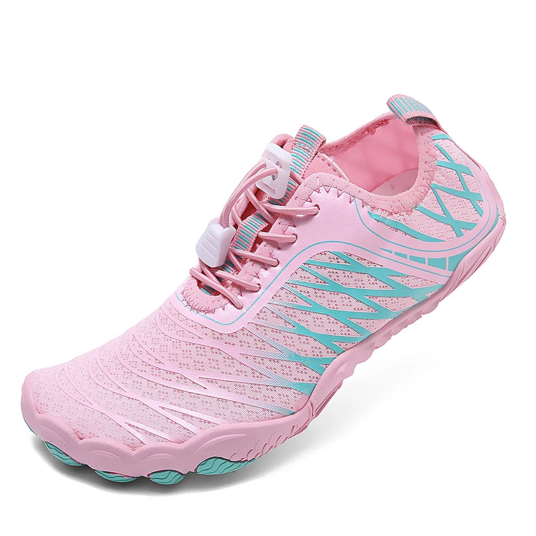 Atmungsaktive Herren Aquaschuhe, schnelltrocknend. Perfekt als Strandschuhe, Schwimmschuhe oder Freizeitschuhe.