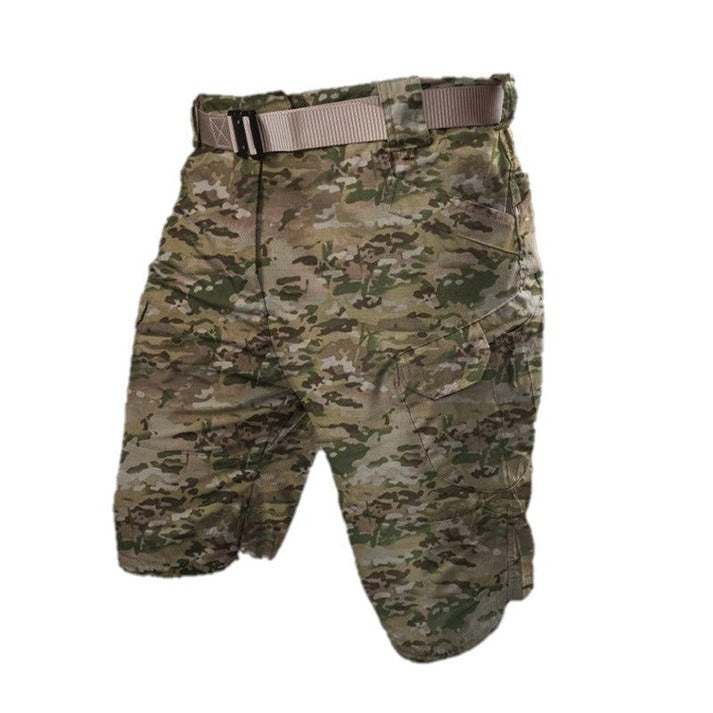 Vielseitige Herren Cargo-Shorts in Dunkelblau, stylisch und bequem. Ideal für Sport, Freizeit und lässige Sommer-Outfits.