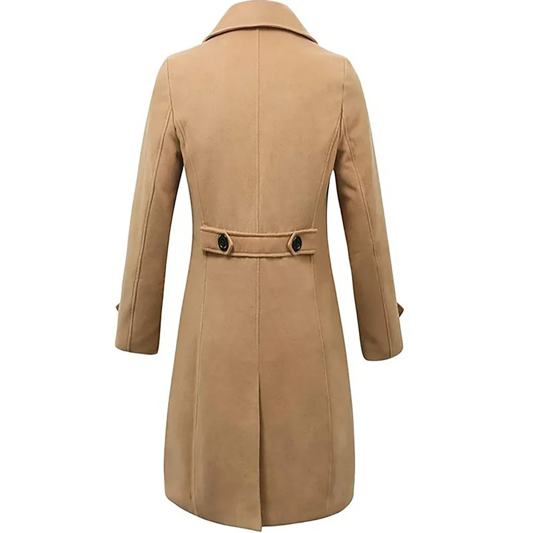 Zeitloser Herren Eleganter Mantel, ideal für stilvolle Übergangs-Outfits in Herbst und Frühling.