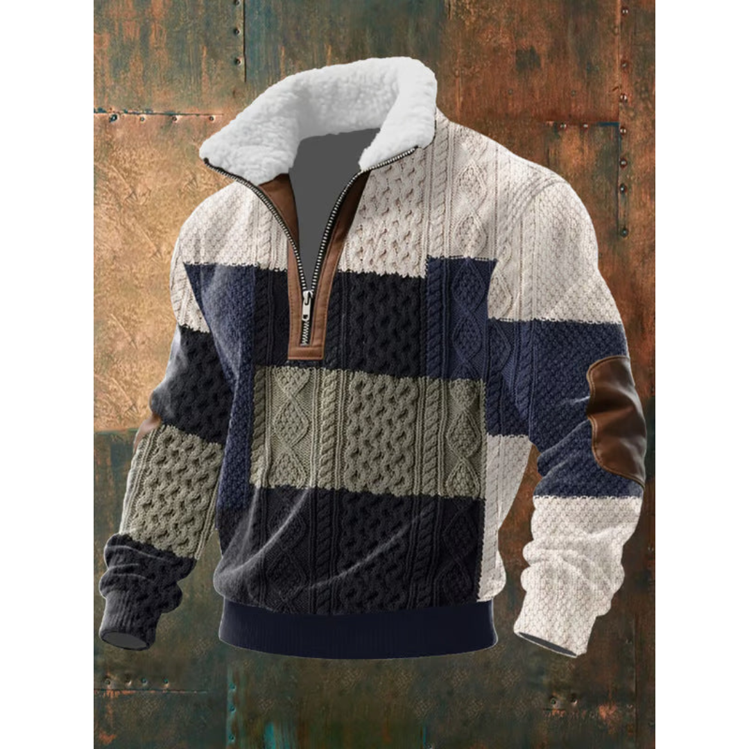 Vielseitiger Herren Pullover Oskar, passt zu Jeans & eleganten Hosen.