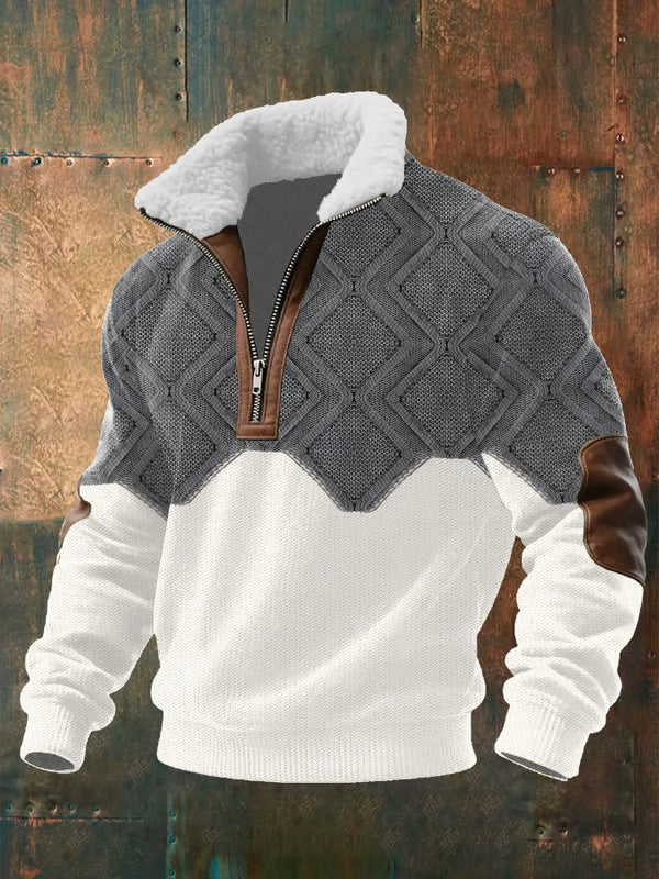 Bequemer Herren Langarm-Pullover Oskar, ideal für kühle Tage.