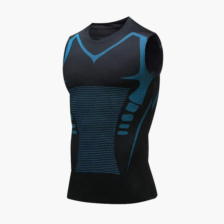 Herren Kompressions-Sportshirt ärmellos für maximale Performance bei Training & Fitness.