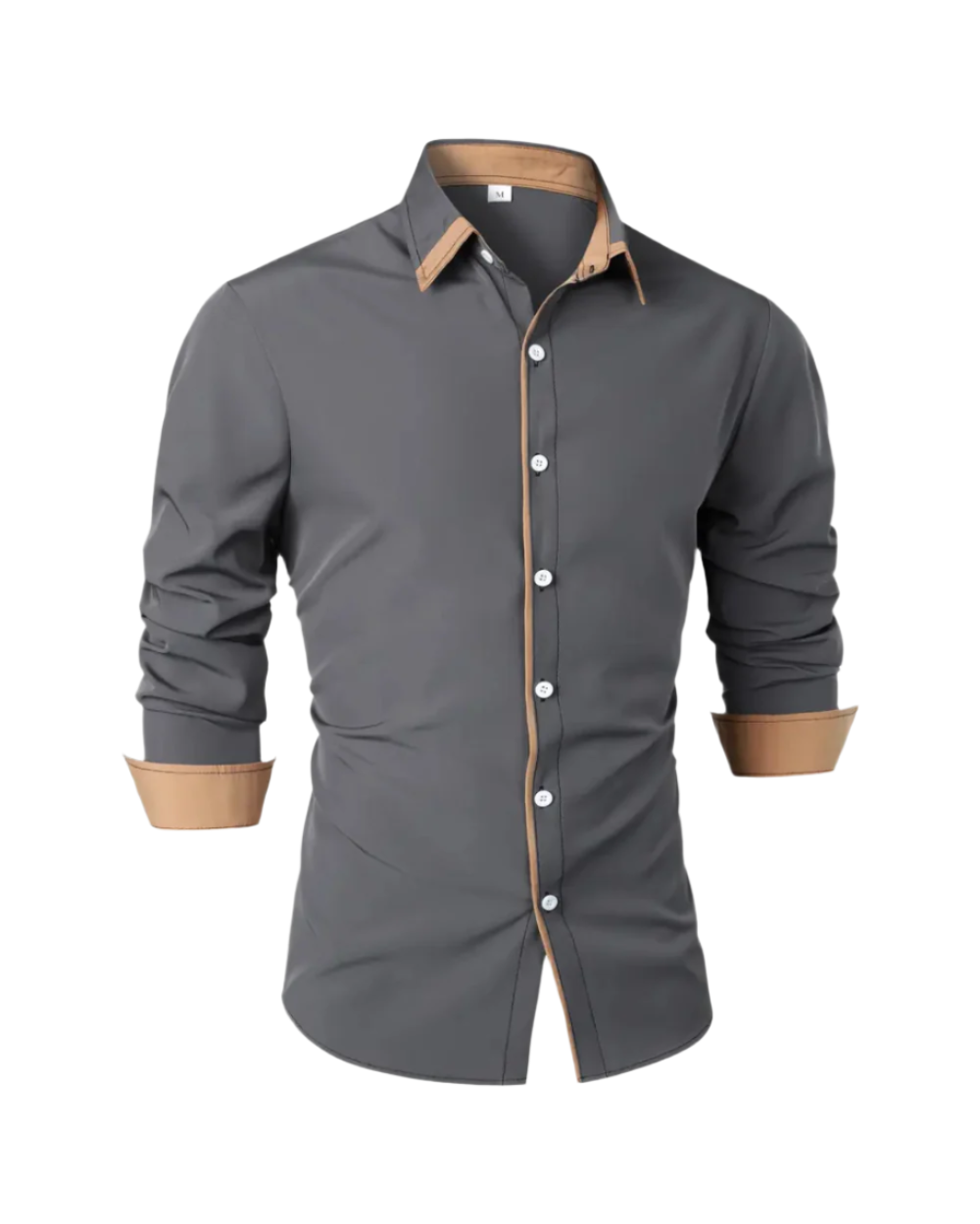 Herren Langarm Polo Hemd Klarzug, modernes Design, vielseitig für Freizeit & Business Casual.