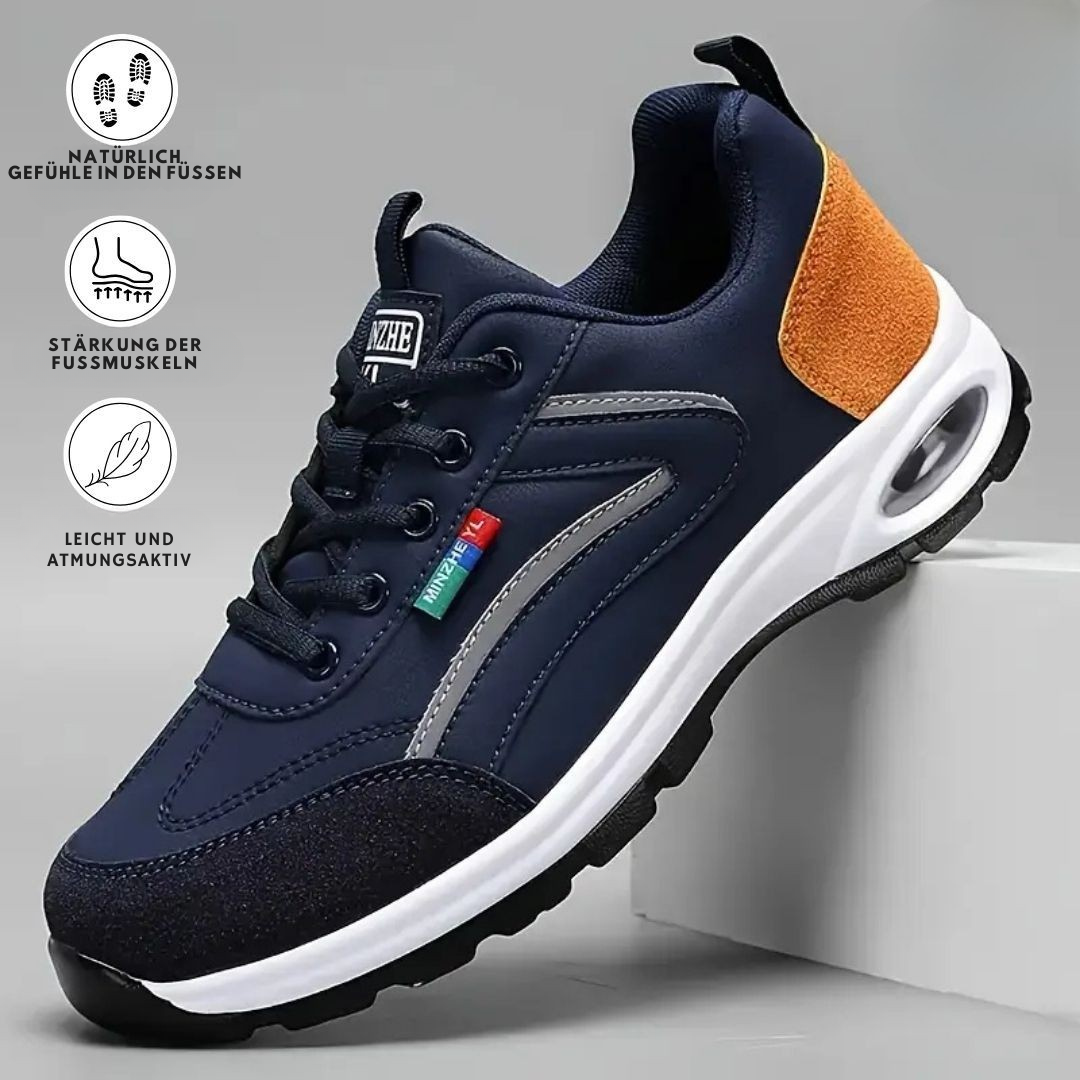 Herren Orthopädische Komfortschuhe, atmungsaktiv & rutschfest, ideal für breite Füße und aktiven Alltag.