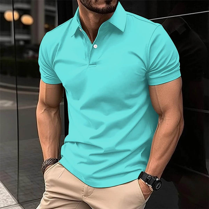 Vielseitiges Herren Poloshirt, leicht und atmungsaktiv, ein Muss für jeden Mann im Sommer.