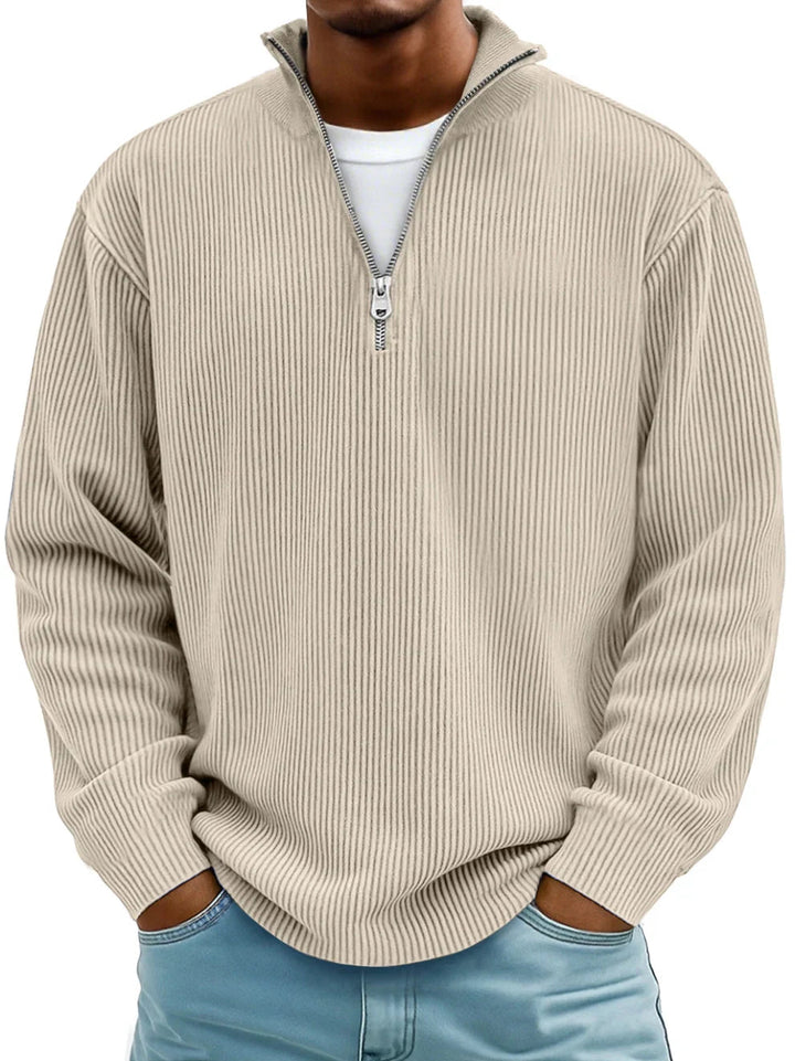 Stilvoller Herren Pullover, moderner Look, bequem, perfekt für Casual Mode.
