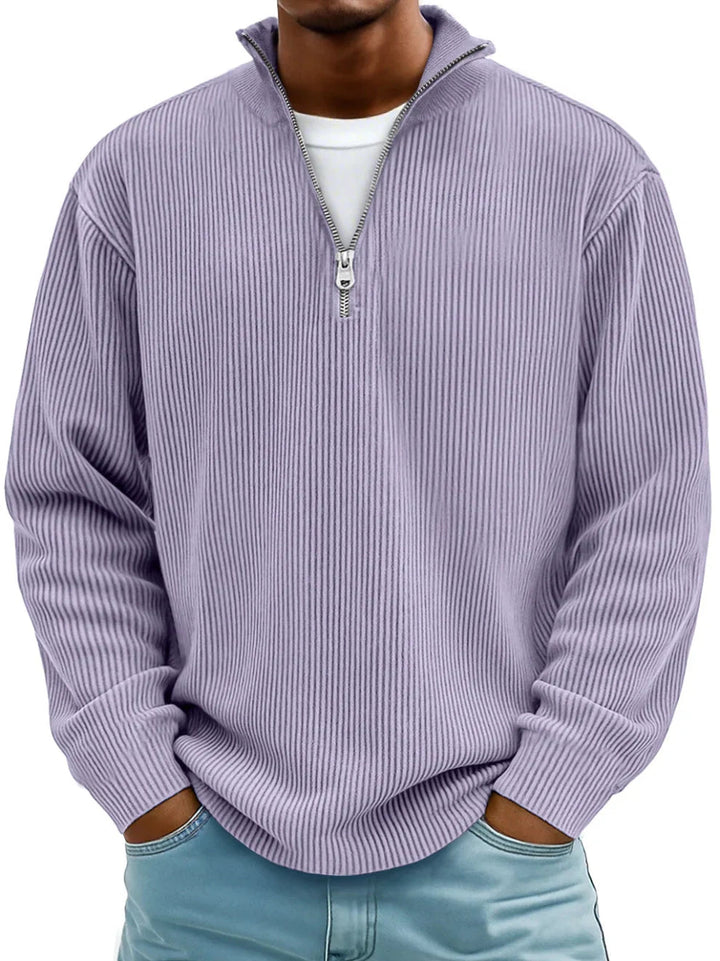 Trendiger Herren Freizeitpullover, schick, komfortabel, langärmlig für den Alltag.