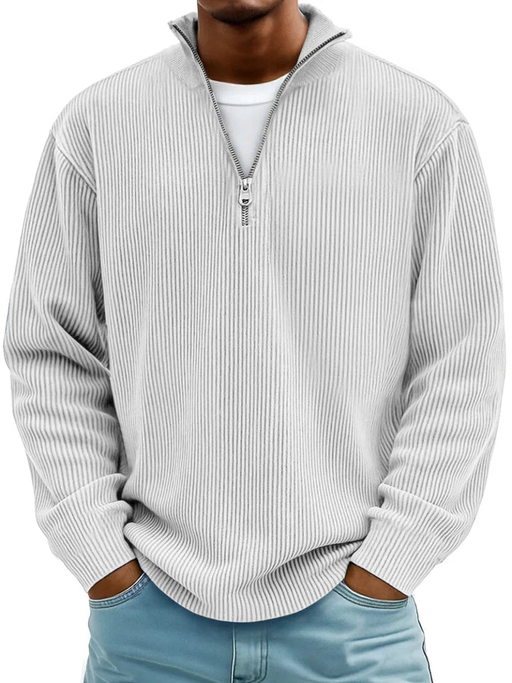 Schicker Herren Alltags-Pullover, moderner Stil, langarm, für Männer Kleidung.