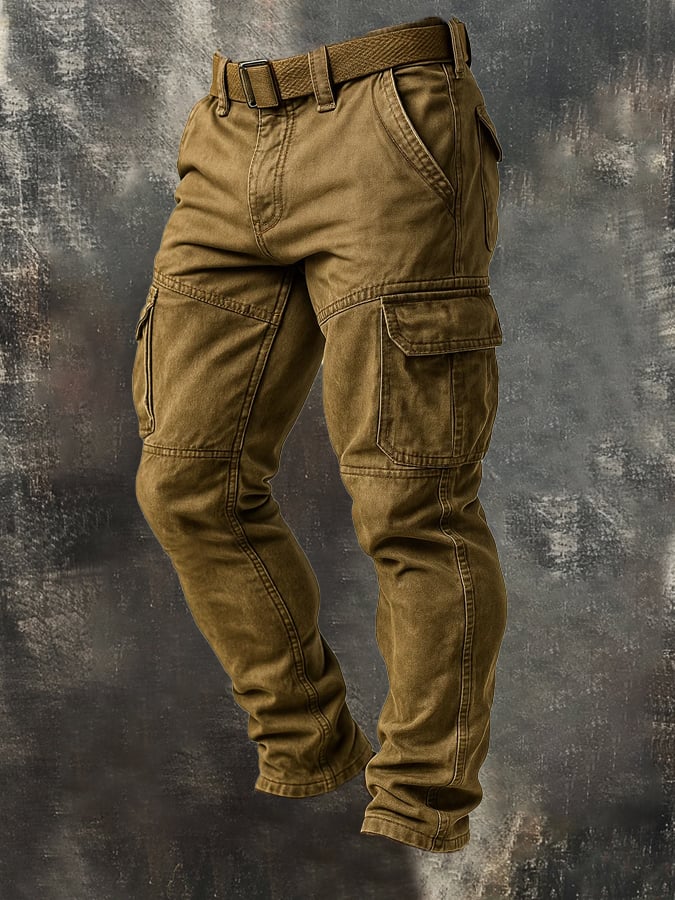 Komfortabler Herren Funktionsoverall für jede Jahreszeit. Praktische Outdoor-Bekleidung im angesagten Retro-Stil.