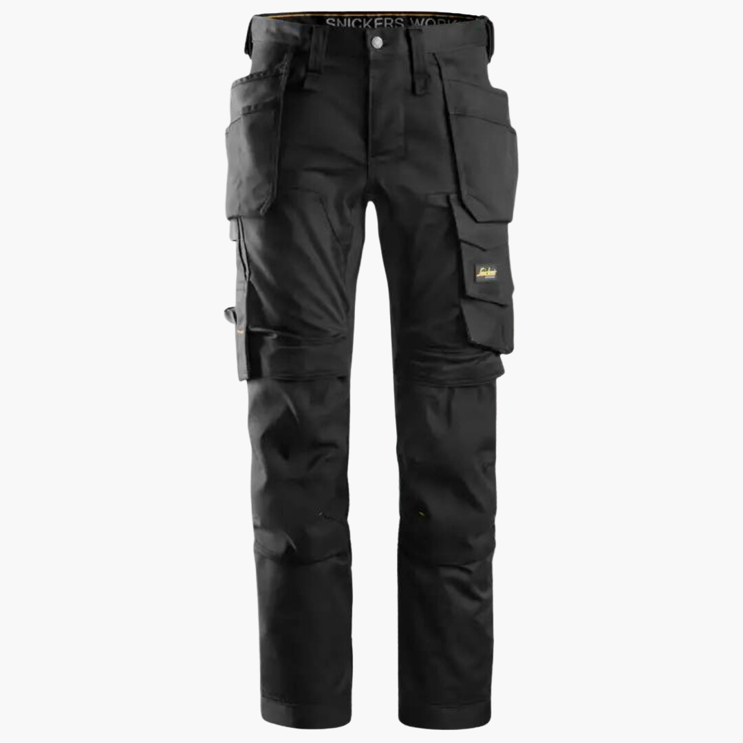 Herren Robuste Arbeitshose mit vielen Multifunktionstaschen, ideal für Handwerk, Bau und Werkstatt.