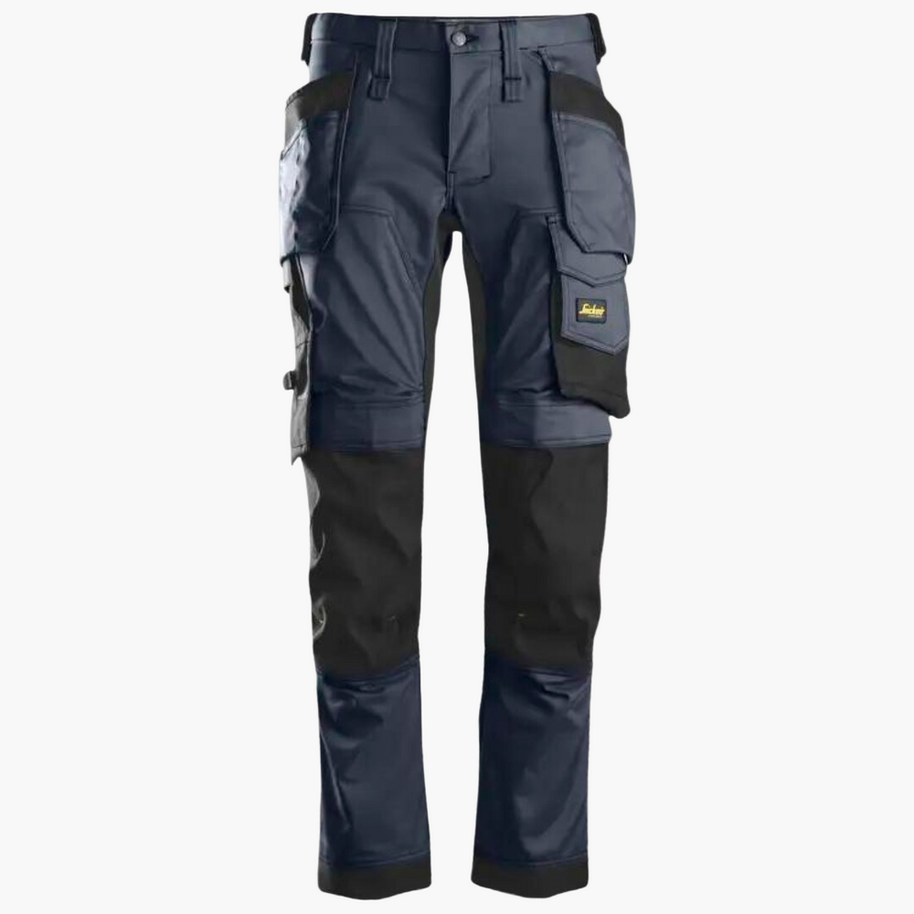 Strapazierfähige Herren-Arbeitshose mit vielen Taschen, ideal für Handwerker, Bau und intensive Arbeitsumgebungen.