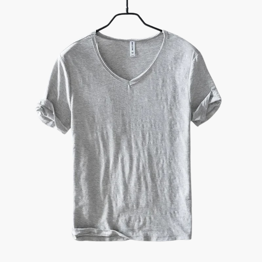 Bequemes Herren Rundhals T-Shirt für den Alltag, ideal für einen casual Look. Weiches Kurzarmshirt für jede Gelegenheit.