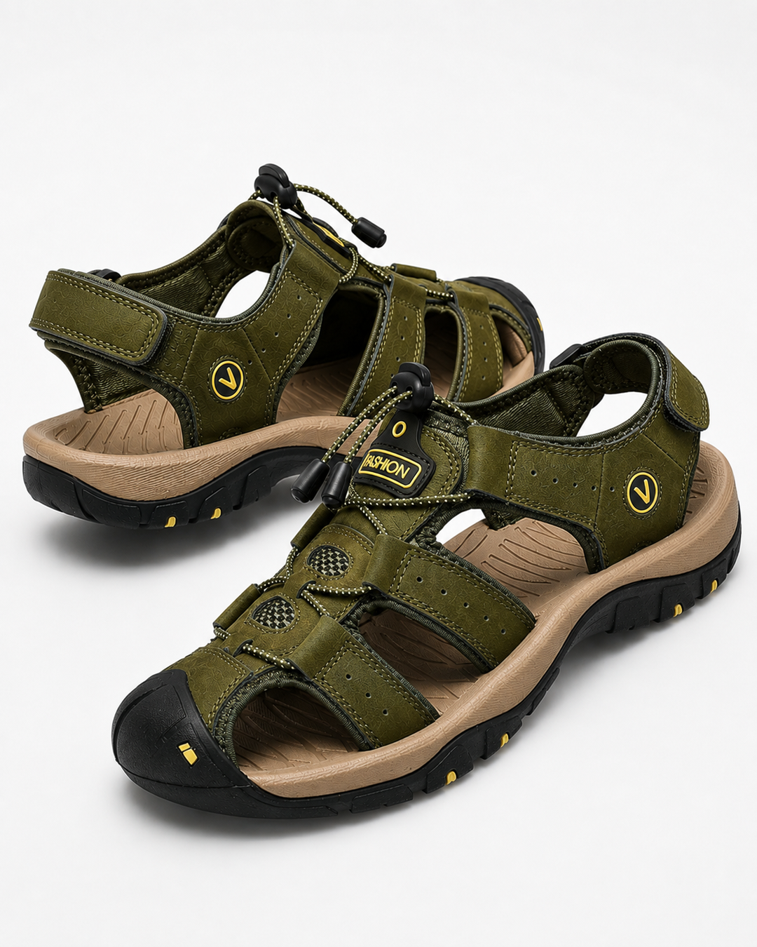 Aktive Herren Sandalen, bequem & robust, ideal für Wanderungen, Outdoor-Aktivitäten & täglichen Gebrauch.