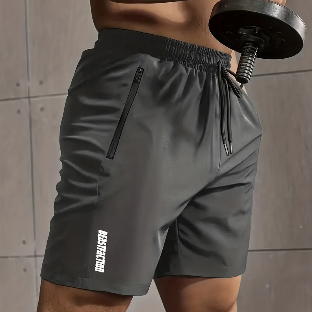 Funktionale Herren Trainingsshorts für Sport & Fitness mit bequemem Sitz und Taschen.