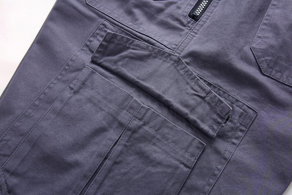 Moderne Taktische Herren Cargoshorts: Für Abenteuer und Freizeit, erhältlich in Schwarz, Grau, Khaki, Grün.