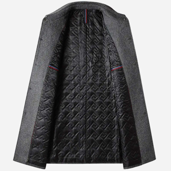 Hochwertiger Herren Eleganter Herbstmantel. Zeitlose Oberbekleidung für Männer. Macht jede Garderobe komplett.