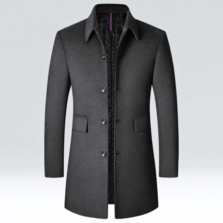 Eleganter Herren Herbstmantel in modernem Design, perfekt für Business und Freizeit. Zeitloser Stil für Männer.